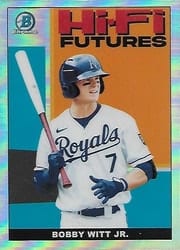 2022 Bowman Hi-Fi Futures Bobby Witt Jr. #HIFI-5 card