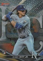2022 Bowman's Best Base Set Bobby Witt Jr. #13 card