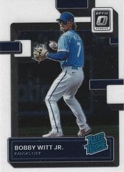 2022 Donruss Optic Base Set Bobby Witt Jr. #98 card
