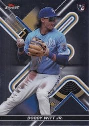 2022 Finest Base Set Bobby Witt Jr. #62 card