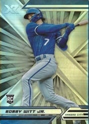 2022 Panini Chronicles XR Bobby Witt Jr. #14 card