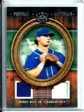 2022 Panini Diamond Kings Portrait Materials Bobby Witt Jr. #PM-BWJ card
