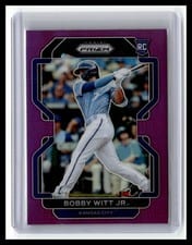 2022 Panini Prizm Bobby Witt Jr. Red, White, and Blue Prizm #33 card