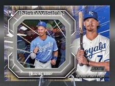 2022 Stadium Club Instavision Bobby Witt Jr. #IV-BW card