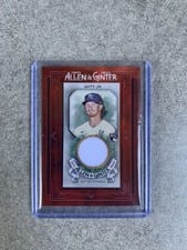 2022 Topps Allen & Ginter Framed Mini Relics Bobby Witt Jr. #MFR-BWJ card