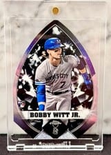 2022 Topps Chrome Ben Baller Edition Ben's Diamond Die-Cuts Bobby Witt Jr. #BBDC-11 card