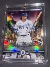 2022 Topps Chrome Ben Baller Edition Ridin' Low Bobby Witt Jr. #RL-2 card