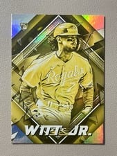 2022 Topps Fire Bobby Witt Jr. #198 card