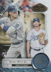 2022 Topps Gold Label Base Set Bobby Witt Jr. #49 card