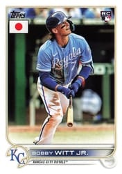 2022 Topps Japan Edition Base Set Bobby Witt Jr. #130 card