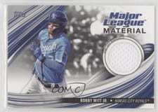 2022 Topps Update Major League Material Bobby Witt Jr. #MLM-BW