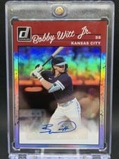 2023 Donruss Retro 1990 Signatures Bobby Witt Jr. #90S-BWJ card