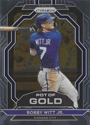 2023 Panini Prizm Pot of Gold Bobby Witt Jr. #PG3 card