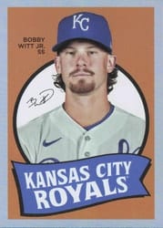 2023 Topps Archives 1969 Team History Foil Bobby Witt Jr. #69T-27 card