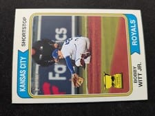 2023 Topps Heritage Mini Bobby Witt Jr. #85 card