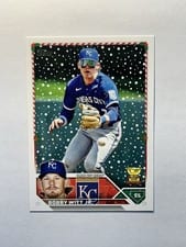 2023 Topps Holiday Bobby Witt Jr. #H102 card