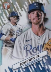2023 Topps Pristine Fresh Faces Bobby Witt Jr. #FF-1 card