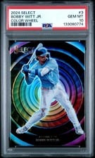 2024 Panini Select Color Wheel Bobby Witt Jr. #3 card