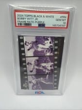 2024 Topps Black & White Frame Rate Bobby Witt Jr. #FR4 card