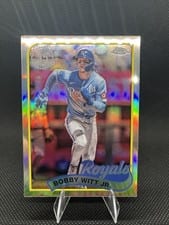 2024 Topps Chrome Update 1989 Topps Baseball Bobby Witt Jr. #89CU-11 card