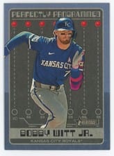 2024 Topps Heritage Perfectly Programmed Bobby Witt Jr. #PP-10 card