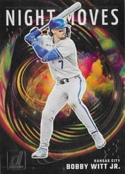 2025 Donruss Night Moves Bobby Witt Jr. #8 card