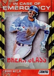 2025 Stadium Club In Case of Emergency Bobby Witt Jr. #ICE-1 card