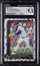2025 Topps Bobby Witt Jr. Player Number Variation #100 card