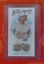 2025 Topps Allen and Ginter 1889 N22 Bobby Witt Jr. #N222-6 card