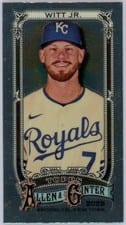 2025 Topps Allen & Ginter Mini Chrome Bobby Witt Jr. #123 card