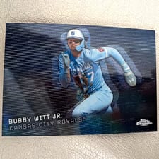 2025 Topps Chrome Black Nocturnal Bobby Witt Jr. #NOC-26 card