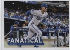 2025 Topps Chrome Fanatical Bobby Witt Jr. #FAN-1 card