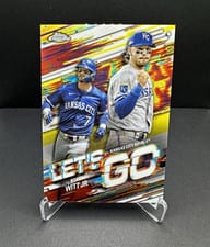 2025 Topps Chrome Let's Go! Bobby Witt Jr. #LGC-12 card