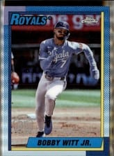 2025 Topps Chrome Update 1990 Bobby Witt Jr. #90CU-2 card