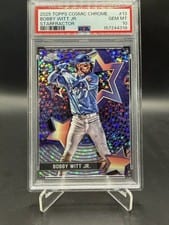 2025 Topps Cosmic Chrome StarFractor Bobby Witt Jr. #SF-13 card