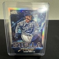 2025 Topps Cosmic Chrome Stella Nova Bobby Witt Jr. #SN-5 card
