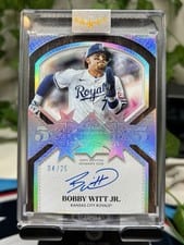 2025 Topps Five Star Five Tool Phenom Autographs Bobby Witt Jr. #FTPA-BWJ card