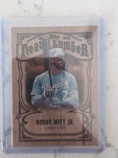 2025 Topps Heavy Lumber Bobby Witt Jr. #HL-9 card