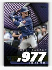 2025 Topps OPS Leaders Bobby Witt Jr. #OPS-4 card
