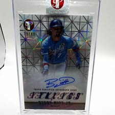 2025 Topps Pristine Italics Autographs Bobby Witt Jr. #I-BW card