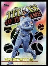 2026 Topps Titans Of The Game Bobby Witt Jr. #TOG-16 card