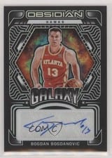 2021-22 Panini Obsidian Galaxy Autographs Bogdan Bogdanovic #GA-BOG card