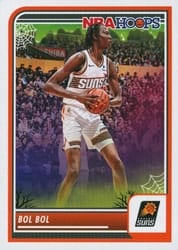 2023-24 Hoops Haunted Hoops Base Set Bol Bol #37 card