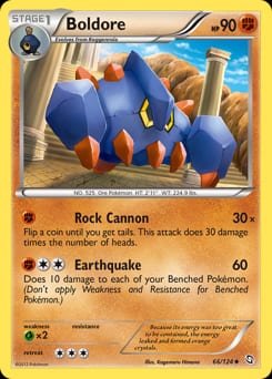 2012 Dragons Exalted Boldore #66 card