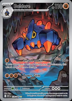 White Flare Boldore #128 card