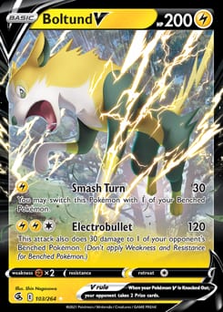 Fusion Strike Boltund V #103 card