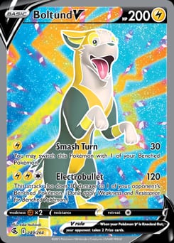 Fusion Strike Boltund V #249 card