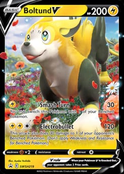 SWSH Black Star Promos Boltund V #SWSH219 card