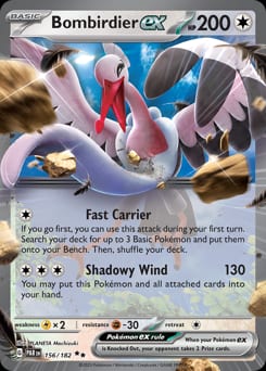 2023 Paradox Rift Bombirdier ex #156 card