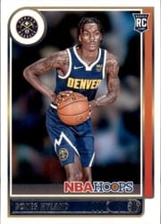2021-22 Hoops Base Set Bones Hyland #224 card